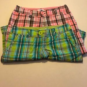 2 pairs is SO shorts. Size 3